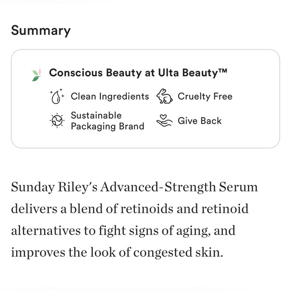NEW Sunday Riley A+ High-Dose Retinoid Serum - Picture 7 of 12